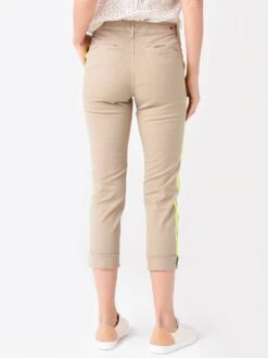 Sundry Women's Stripe Roll Up Trouser -ST.BERNARD Clothing SP21 K5 J50T111xCLAYxAlt3 32122343