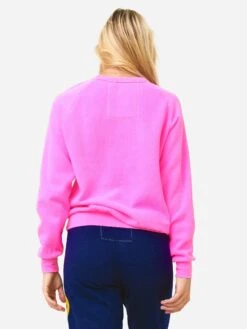 Aviator Nation Women's Bolt Fade Sweatshirt -ST.BERNARD Clothing SWBTFDxELECTRICPINKPINKPURPLExAlt4 72286983