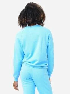 Aviator Nation Women's Bolt Fade Sweatshirt -ST.BERNARD Clothing SWBTFDxSKYPINKPURPLExAlt3 70468963