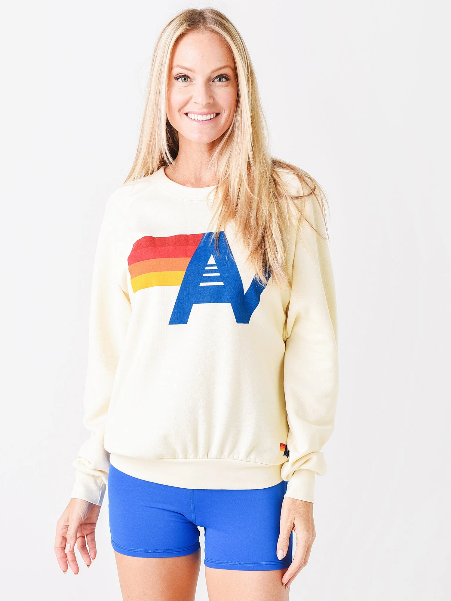 Aviator Nation Women's The Logo Sweatshirt 1 Aviator Nation Women's The Logo Sweatshirt