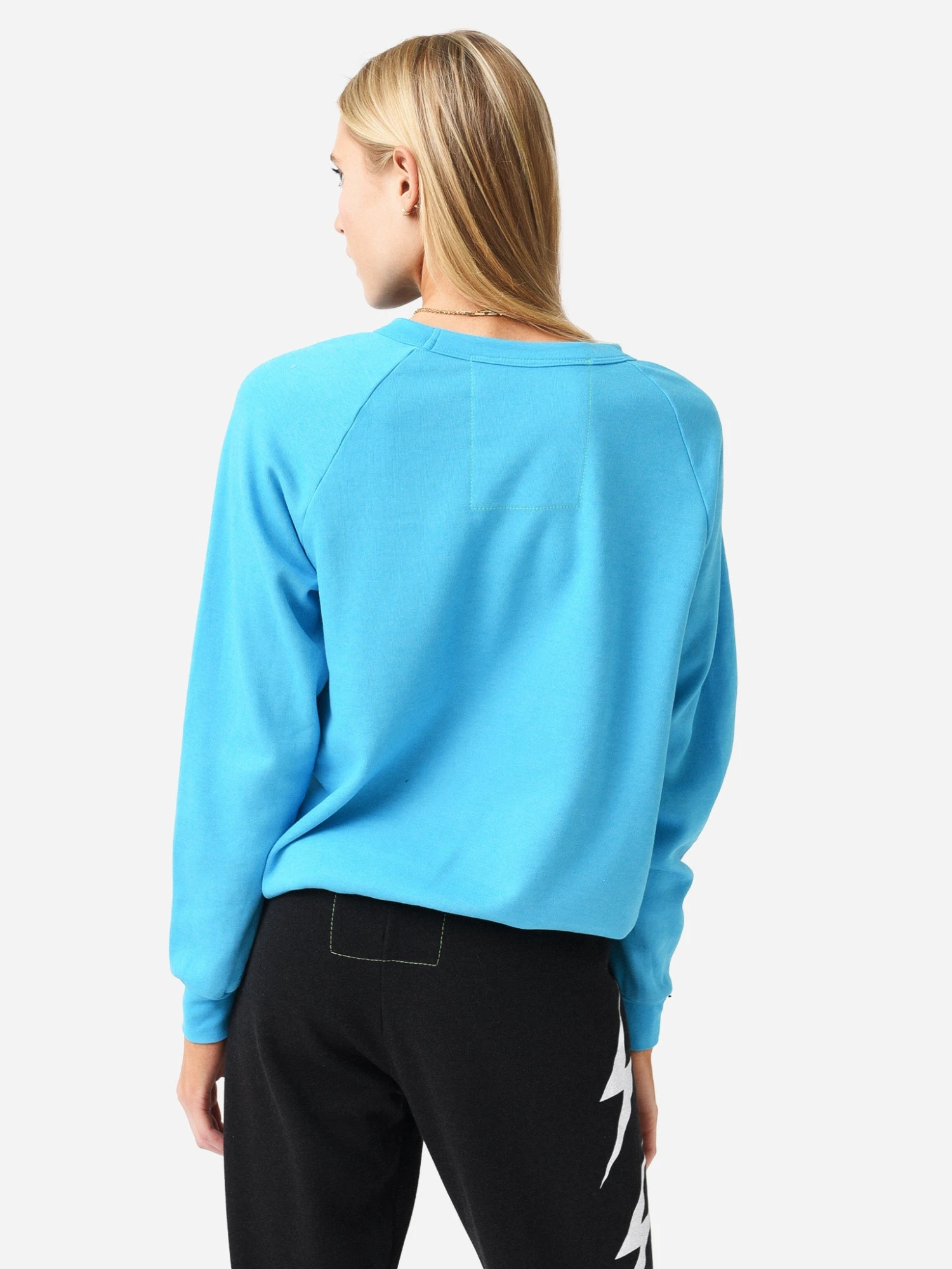 Aviator Nation Women's Lightweight Logo Crew Sweatshirt 4 Aviator Nation Women's Lightweight Logo Crew Sweatshirt - Image 4