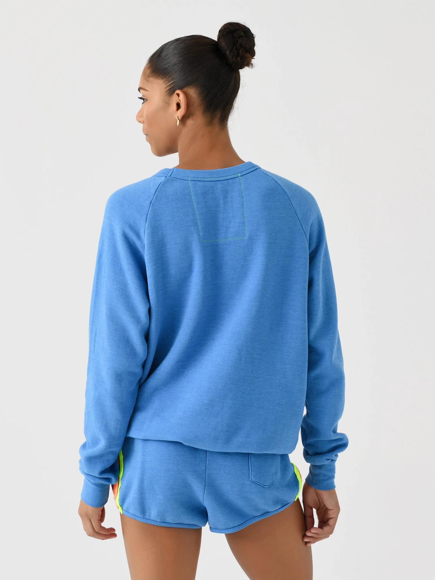 Aviator Nation Women's 5 Stripe Crew Sweatshirt 4 Aviator Nation Women's 5 Stripe Crew Sweatshirt - Image 4