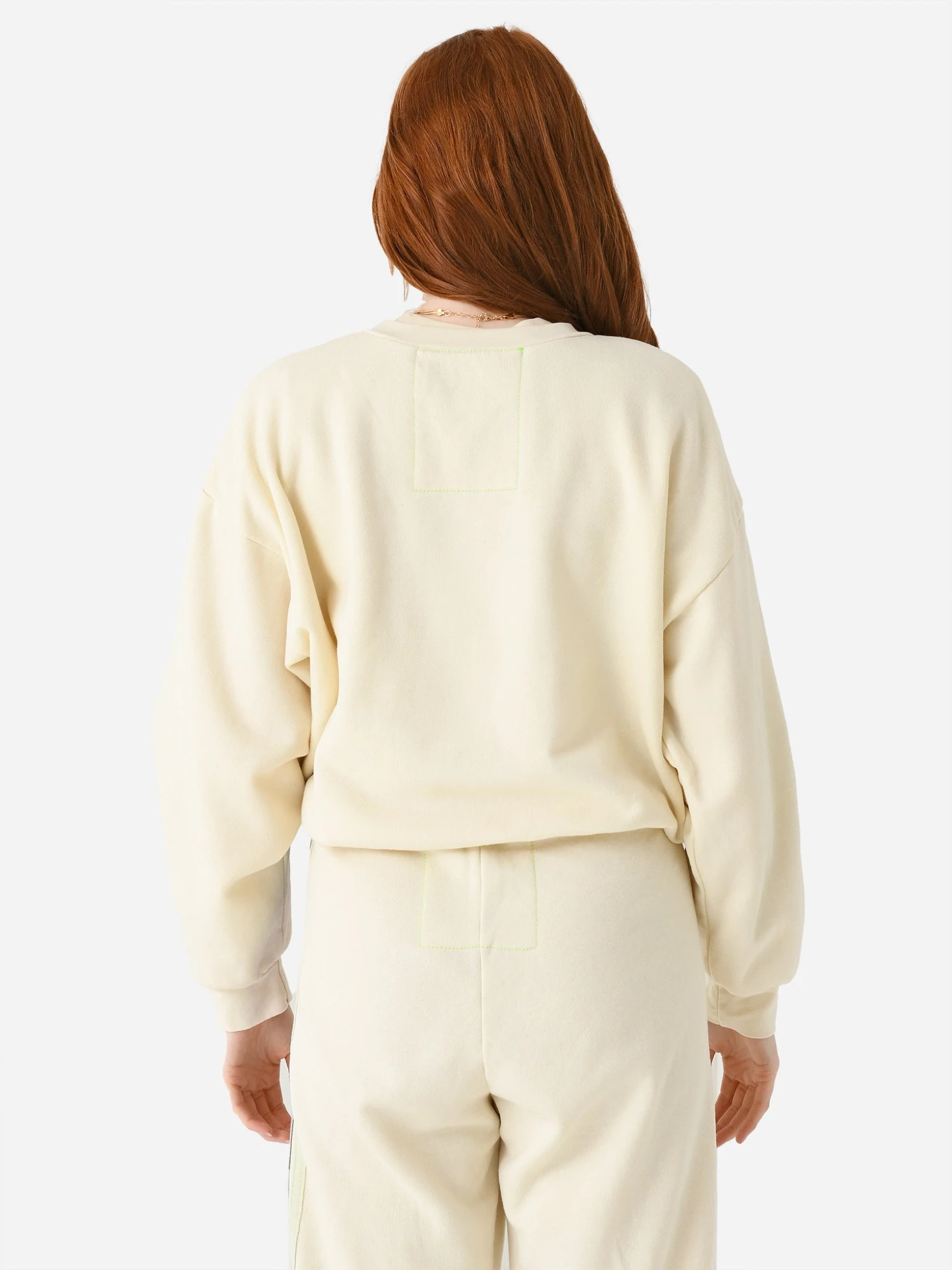 Aviator Nation Women's Logo Relaxed Crew Sweatshirt 5 Aviator Nation Women's Logo Relaxed Crew Sweatshirt - Image 5