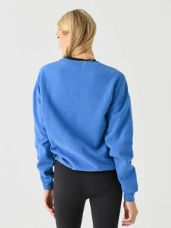 Kule Women's The Oversized Hello New York Sweatshirt -ST.BERNARD Clothing SWS15F6 NYCxROYALBLUExAlt3 140645325