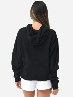 Perfect White Tee Women's Cash Cut Off Hoodie -ST.BERNARD Clothing T104 CASHxTUREBLACKxAlt3 79481270