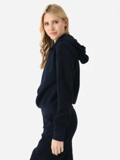 Perfect White Tee Women's Reese Reverse Hoodie 8 Perfect White Tee Women's Reese Reverse Hoodie -ST.BERNARD Clothing T180 REESExNAVYxAlt3 116193835