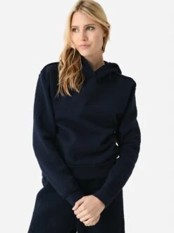 Perfect White Tee Women's Reese Reverse Hoodie