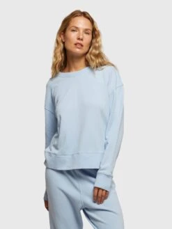 Perfect White Tee Women's Tyler Sweatshirt 9 Perfect White Tee Women's Tyler Sweatshirt -ST.BERNARD Clothing T70 TYLERxSKYBLUExPrimary 159758311