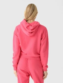 Perfect White Tee Women's Heart Hoodie -ST.BERNARD Clothing T83 heart hoodiexPINKBLOOMxAlt2 154294529