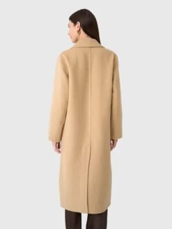 Vince Women's Wool-Blend Single-Breasted Coat -ST.BERNARD Clothing V153391638xCAMELxAlt2 174863052