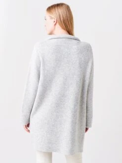 Vince Women's Clean Edge Cardigan Coat -ST.BERNARD Clothing V783578842xLTHEATHERGREYxAlt3 47496346