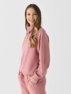 Varley Women's Betsy Sweatshirt -ST.BERNARD Clothing VAR00979xASHROSExAlt2 156368785