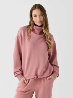 Varley Women's Betsy Sweatshirt -ST.BERNARD Clothing VAR00979xASHROSExPrimary 156368782