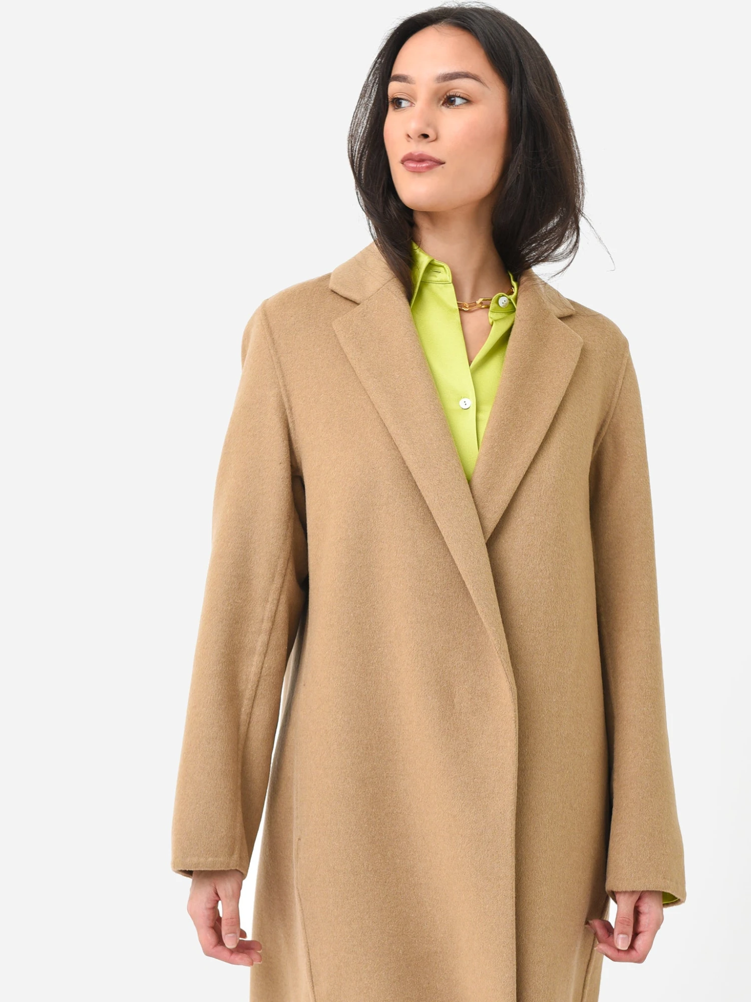 Vince Women's Classic Straight Coat 1 Vince Women's Classic Straight Coat