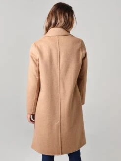 Vince Women's Classic Coat -ST.BERNARD Clothing VS88291304xCAMELxAlt2 15964880