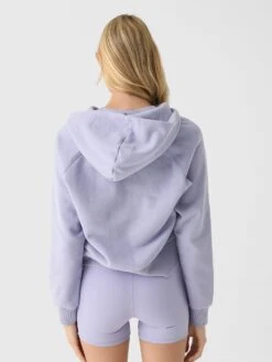 Vuori Women's Restore Half-Zip Hoodie -ST.BERNARD Clothing VW288xLAVENDERMISTxAlt3 159806951