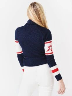 Perfect Moment Women's Schild Sweater -ST.BERNARD Clothing W30000751xNAVYxAlt1 51646887