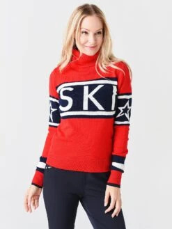 Perfect Moment Women's Schild Sweater -ST.BERNARD Clothing W30000751xREDxPrimary 49575852