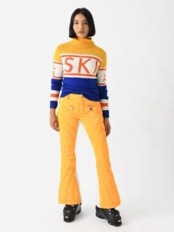 Perfect Moment Women's Schild Merino Wool Sweater -ST.BERNARD Clothing W3000075xCANARYYELLOWRAINBOWxAlt1 143421811