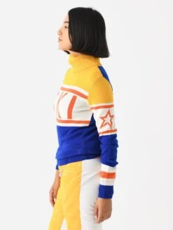 Perfect Moment Women's Schild Merino Wool Sweater -ST.BERNARD Clothing W3000075xCANARYYELLOWRAINBOWxAlt2 143421814