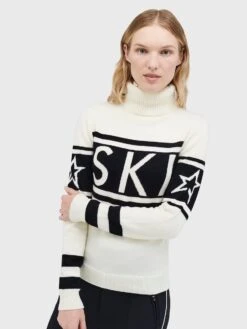 Perfect Moment Women's Schild Merino Wool Sweater -ST.BERNARD Clothing W3000075xSNOWWHITExPrimary 142366485