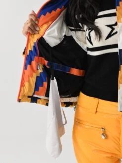 Perfect Moment Women's Nevada Down Jacket -ST.BERNARD Clothing W3000639xCHEVRONCANARYYELLOWxAlt4 145734127