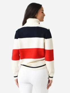 Perfect Moment Women's Frostine Sweater -ST.BERNARD Clothing W3000699xREDSNOWWHITENAVYxAlt4 89672857