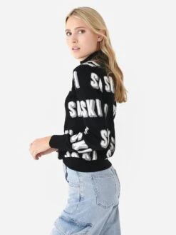 Perfect Moment Women's 3D Ski Sweater -ST.BERNARD Clothing W3000945xSKIPRINTBLACKxAlt2 110413684