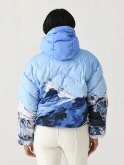 Perfect Moment Women's Mountain Puffer Ski Jacket -ST.BERNARD Clothing W3001052xSKILIFTPRINTxAlt3 149115829