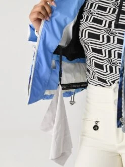 Perfect Moment Women's Mountain Puffer Ski Jacket -ST.BERNARD Clothing W3001052xSKILIFTPRINTxAlt6 149115834