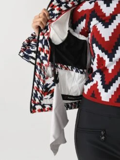 Perfect Moment Women's Polar Flare Down Jacket II 14 Perfect Moment Women's Polar Flare Down Jacket II -ST.BERNARD Clothing W3001158xTWISTEDHOUNDSTOOTHREDxAlt4 145733860