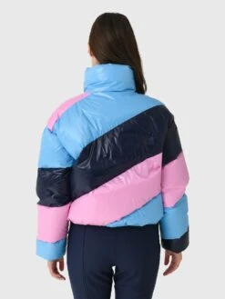 Perfect Moment Women's Mojo Down Jacket II -ST.BERNARD Clothing W3001184xPINKBLUESTRIPExAlt2 173834489