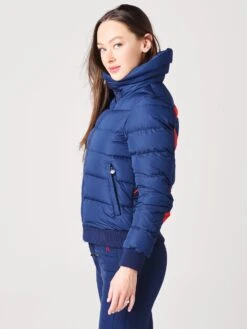 Perfect Moment Women's Super Star Jacket -ST.BERNARD Clothing W3010xNAVYxAlt2 20800343