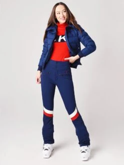 Perfect Moment Women's Super Star Jacket -ST.BERNARD Clothing W3010xNAVYxAlt4 20800360