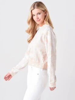 Cotton Citizen Women's Milan Crew Sweatshirt 10 Cotton Citizen Women's Milan Crew Sweatshirt -ST.BERNARD Clothing W309261xOATMEALCRYSTALxAlt2 38250648