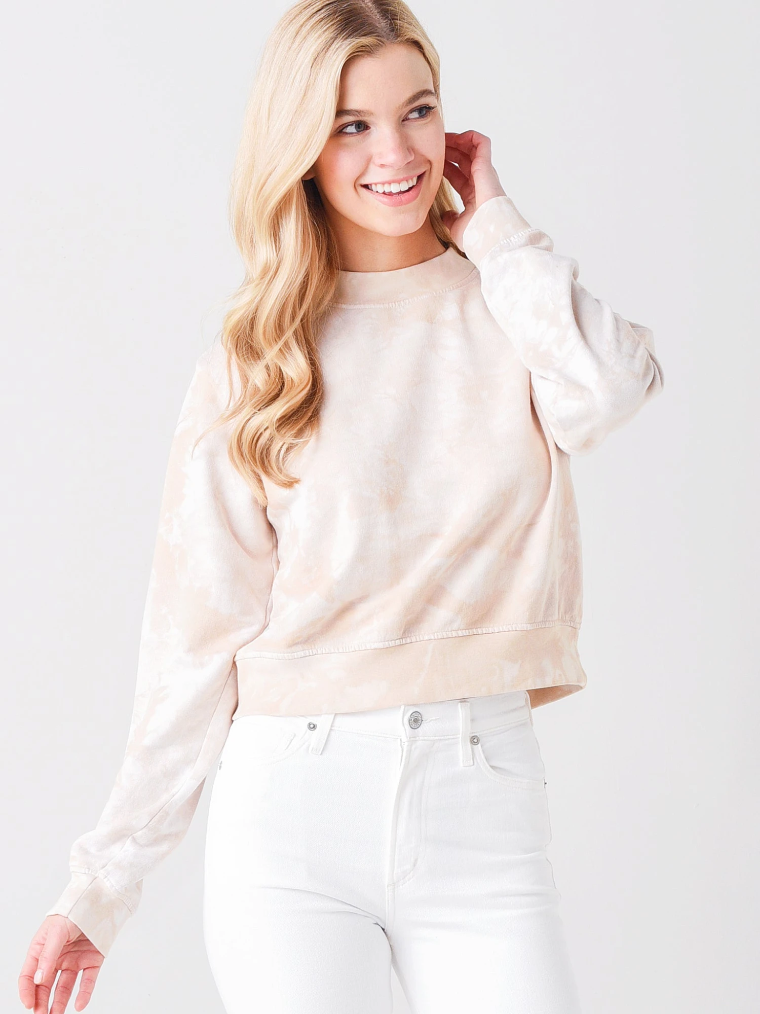 Cotton Citizen Women's Milan Crew Sweatshirt 1 Cotton Citizen Women's Milan Crew Sweatshirt