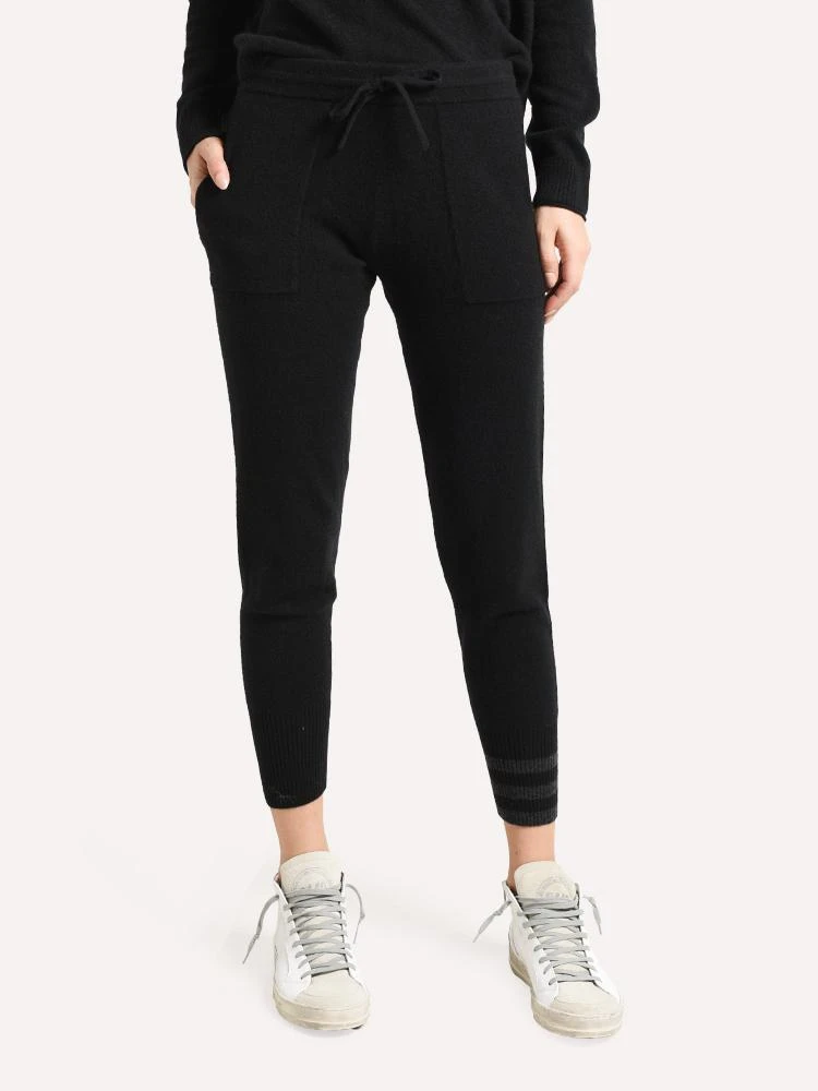 Naadam Cashmere Jogger With Stripes 1 Naadam Cashmere Jogger With Stripes