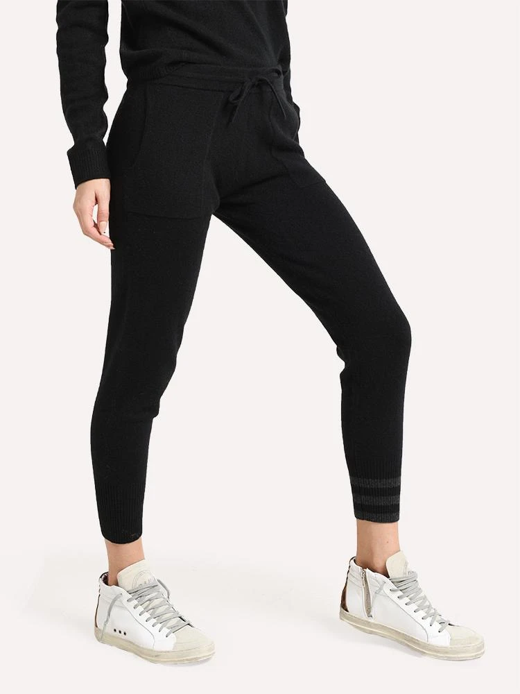 Naadam Cashmere Jogger With Stripes 2 Naadam Cashmere Jogger With Stripes - Image 2