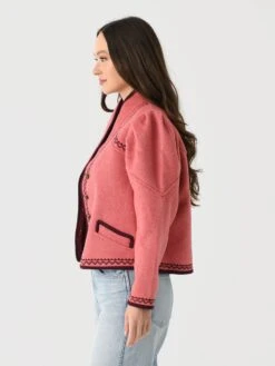 Antik Batik Women's William Jacket -ST.BERNARD Clothing WILLIAM1JKTxREDxAlt2 142447850