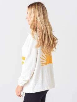 Faherty Brand Women's Daybreak Hoodie -ST.BERNARD Clothing WOU2101xMORNINGRAYSxAlt2 39309693