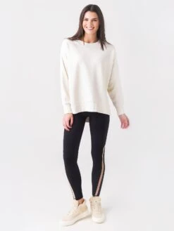 Z Supply Women's Layer Up Sweatshirt -ST.BERNARD Clothing ZLT213116xSANDSTONExAlt1 47932080