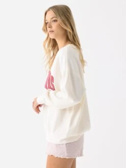 Z Supply Women's Oversized Weekends Sweatshirt -ST.BERNARD Clothing ZLT243720xBONExAlt2 136048762