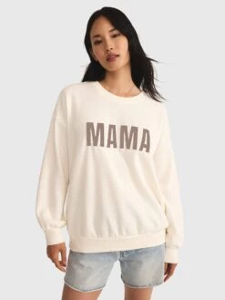 Z Supply Women's Oversized Mama Sweatshirt