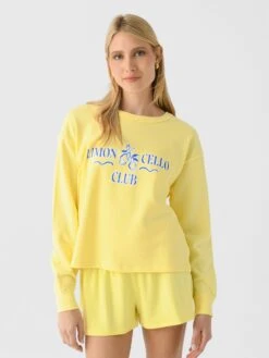 Z Supply Women's Limoncello Sweatshirt
