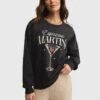 Z Supply Women's Oversized Martini Sweatshirt