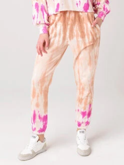 Z Supply Women's Atlas Boyfriend Sorbet Skies Tie-Dye Jogger -ST.BERNARD Clothing ZP212504xSAHARAxPrimary 35056905