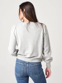 Z Supply Women's Zoe Sweatshirt 7 Z Supply Women's Zoe Sweatshirt -ST.BERNARD Clothing ZT203561xHEATHERGREYxAlt2 16398950