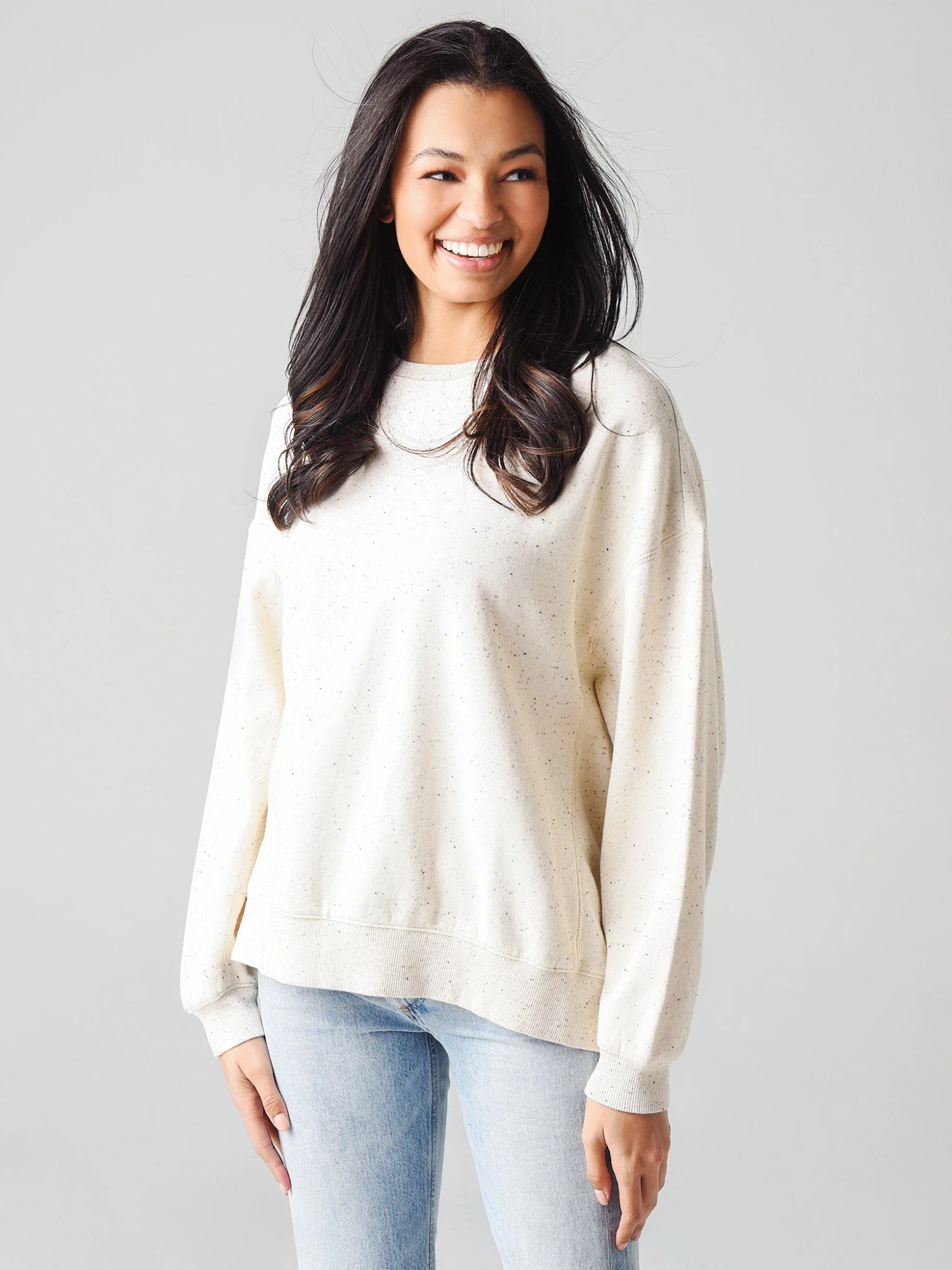 Z Supply Women's Speckled Fleece Modern Weekender 1 Z Supply Women's Speckled Fleece Modern Weekender