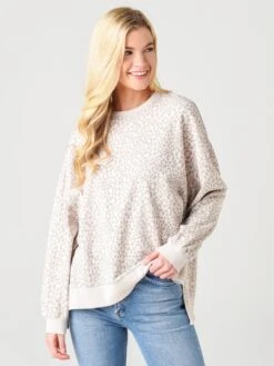 Z Supply Women's Tonal Leopard Modern Weekender