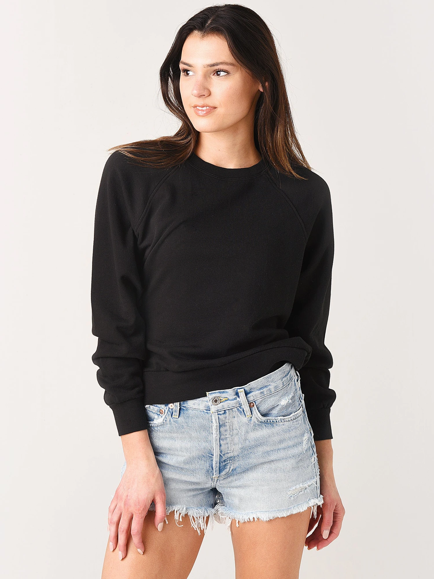 Z Supply Women's Billie Classic Sweatshirt 1 Z Supply Women's Billie Classic Sweatshirt